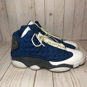 Jordan 13 Retro Flint 2010 / Bred Playoff Grey Toe size 13